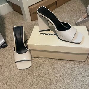 Princess Polly patent leather heels